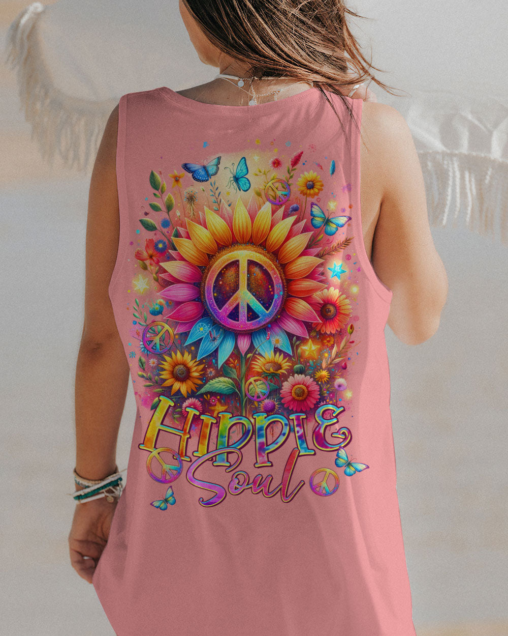 HIPPIE SOUL SUNFLOWER ALL OVER PRINT - TLTR2912233