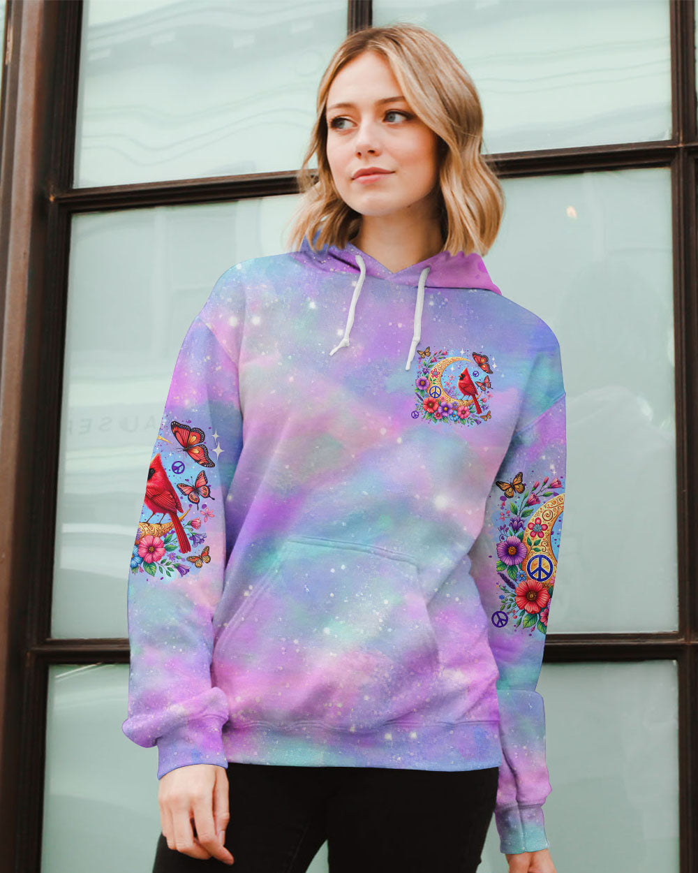 JUST BREATHE CARDINAL ALL OVER PRINT - TLTR3007244