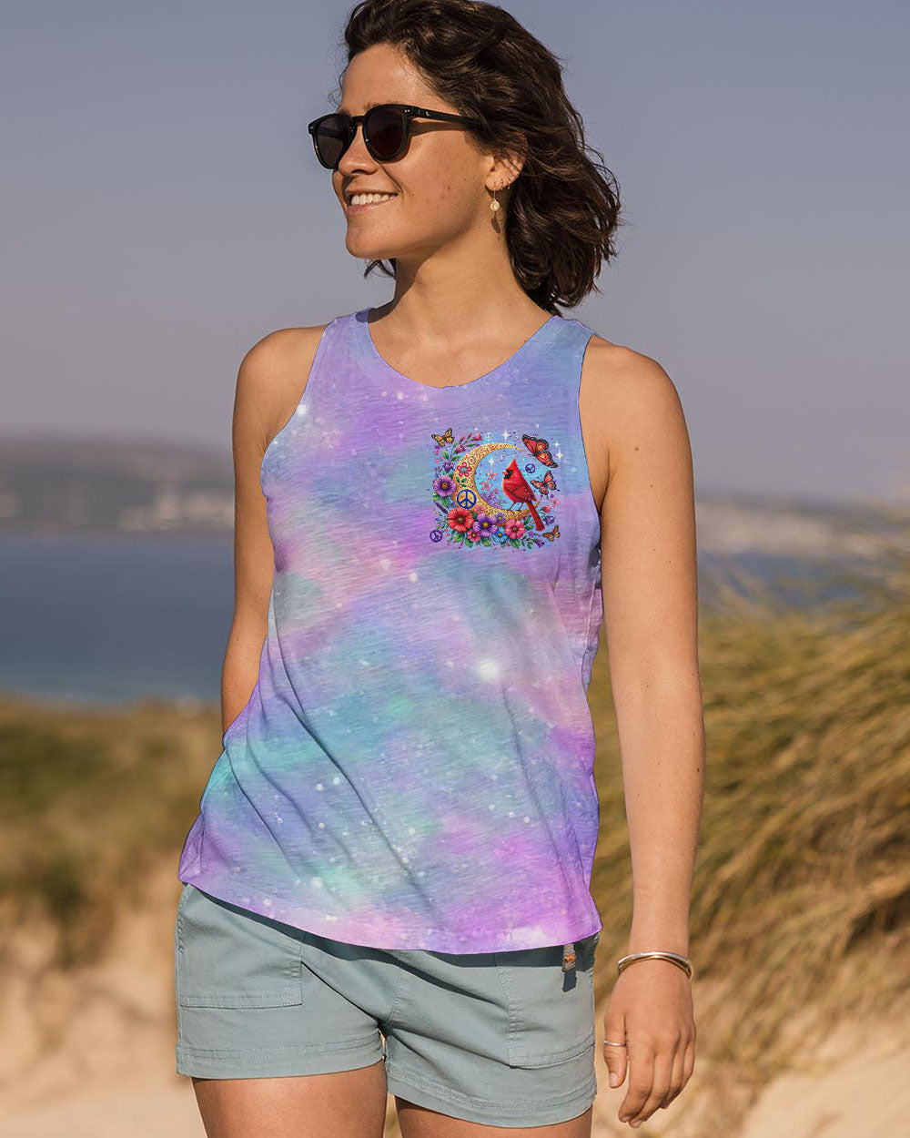 JUST BREATHE CARDINAL ALL OVER PRINT - TLTR3007244