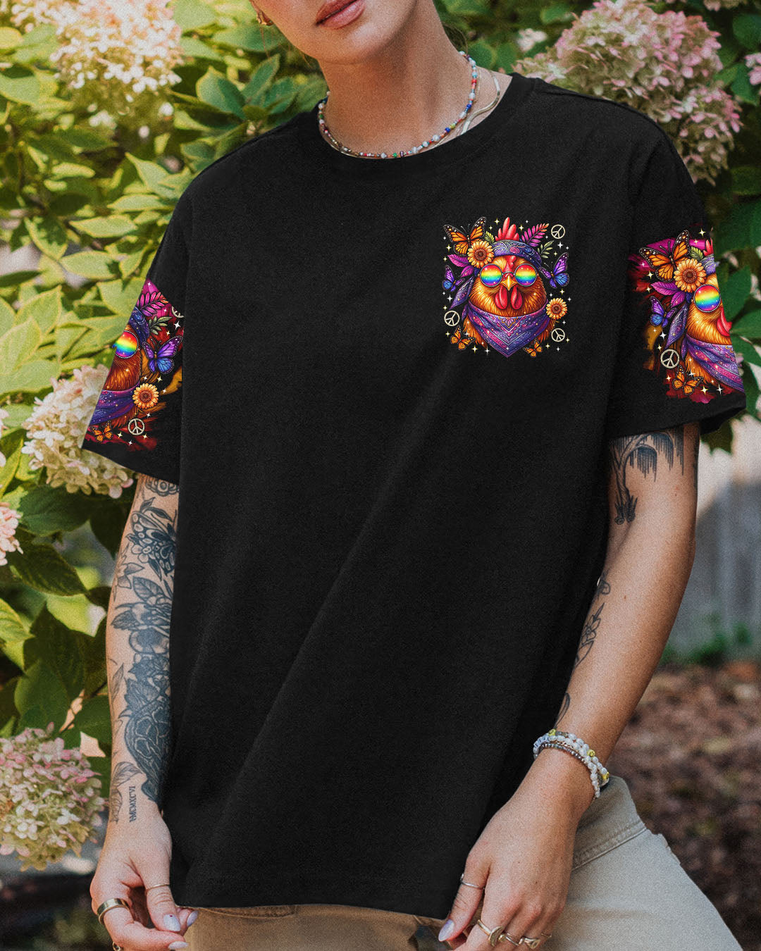 HIPPIE CHICK ALL OVER PRINT - TLTR3007253