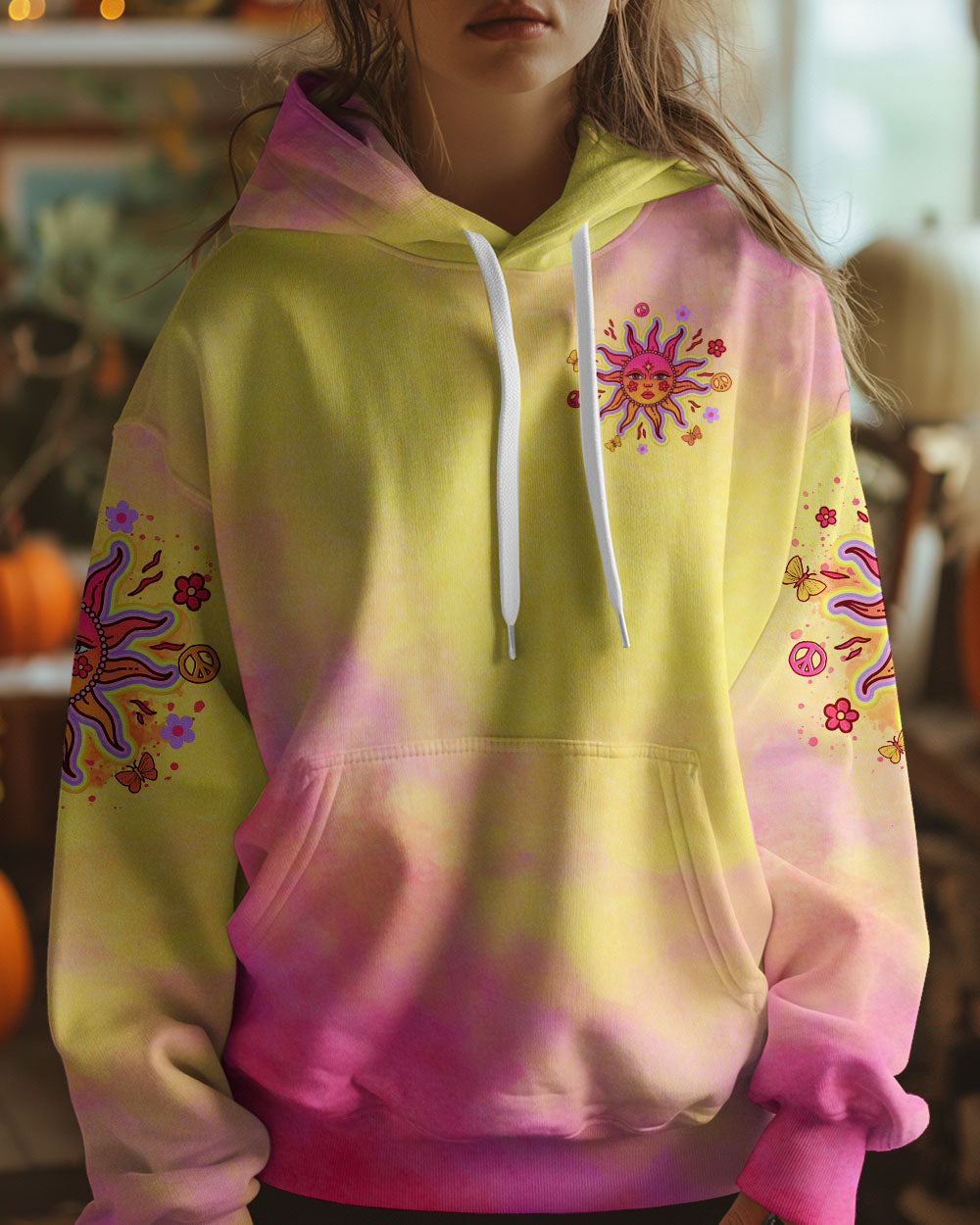 BASK IN THE WARMTH OF YOUR OWN LIGHT SUN ALL OVER PRINT - TLTR3008243