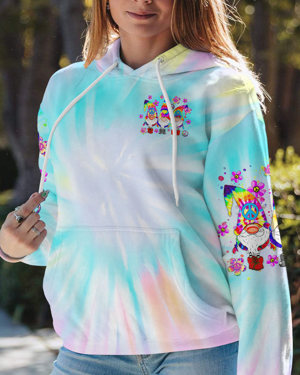 GOOD TIMES CRAZY FRIEND GNOME TIE DYE ALL OVER PRINT - TLTR3008246