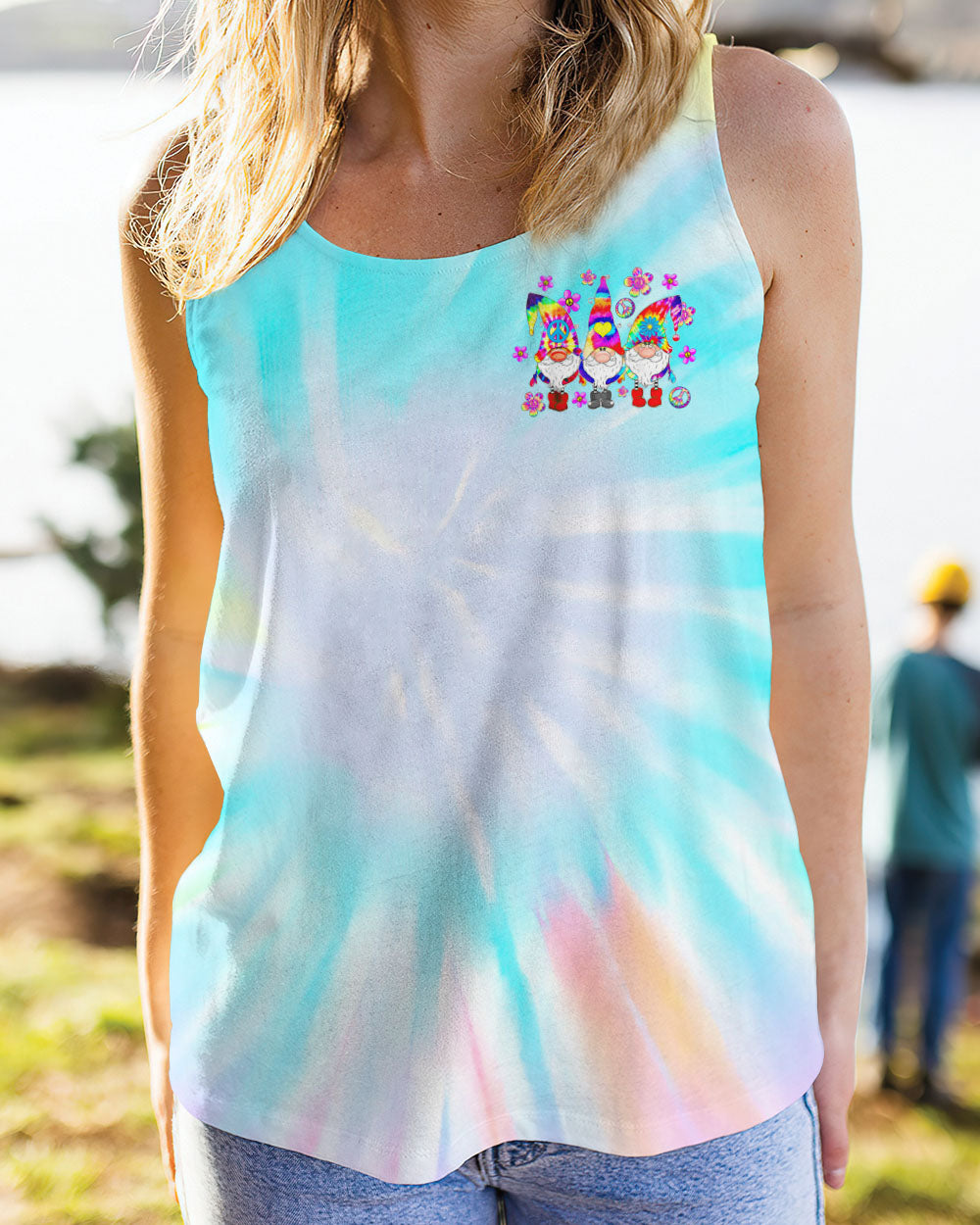 GOOD TIMES CRAZY FRIEND GNOME TIE DYE ALL OVER PRINT - TLTR3008246