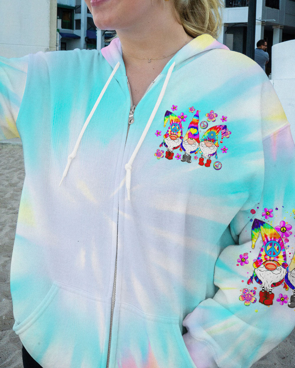 GOOD TIMES CRAZY FRIEND GNOME TIE DYE ALL OVER PRINT - TLTR3008246