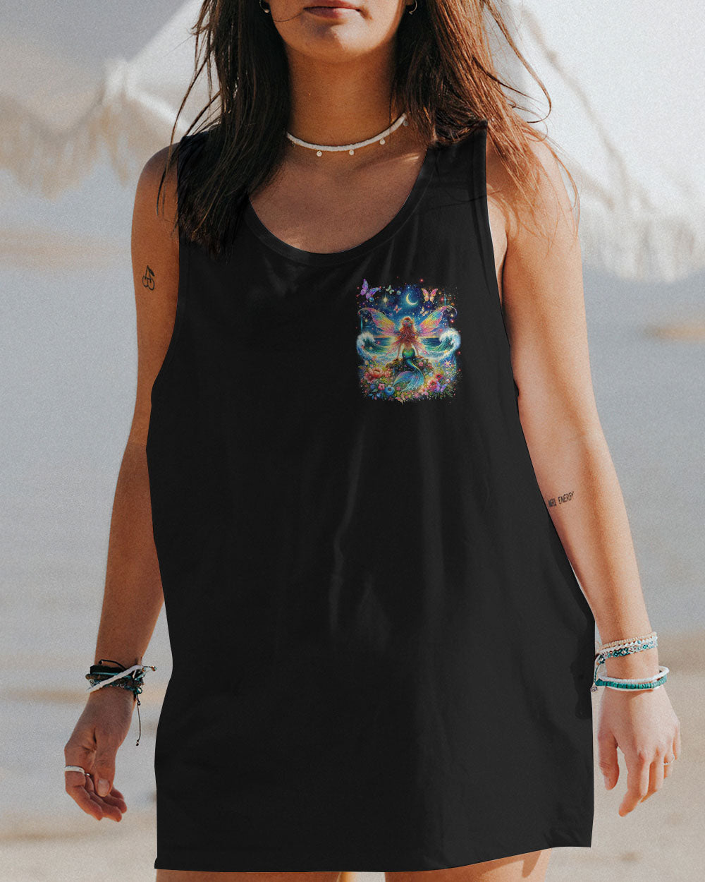 BE YOU THE WORLD WILL ADJUST MERMAID FAIRY ALL OVER PRINT - TLTR3011231