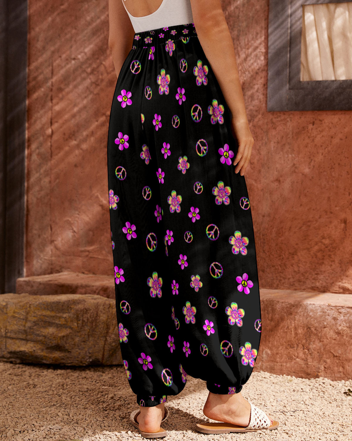 DON'T WORRY BE HIPPIE TIE DYE GNOME ALL OVER PRINT - TLTR3108233
