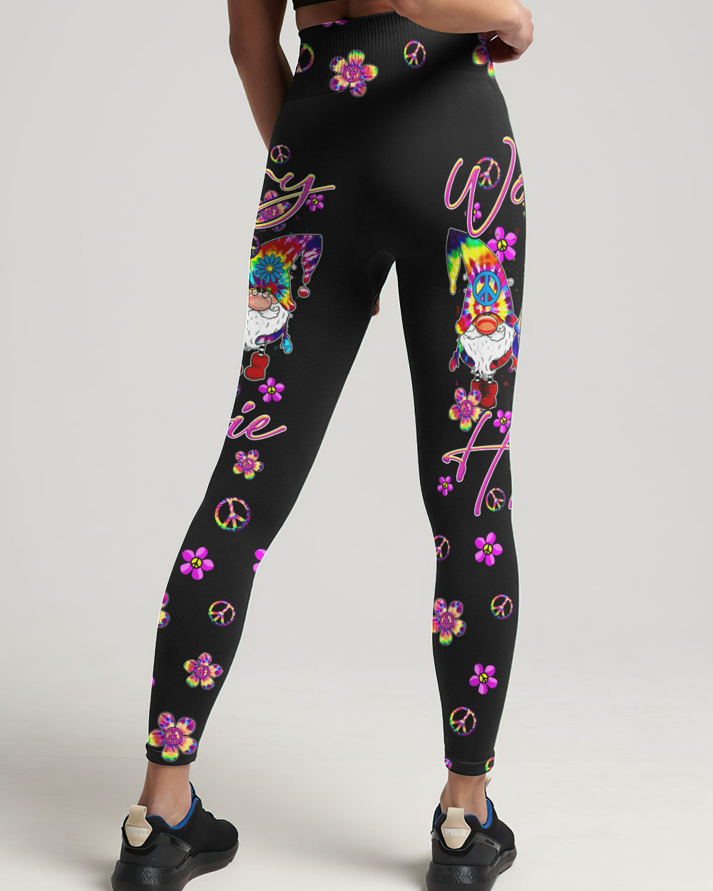 DON'T WORRY BE HIPPIE TIE DYE GNOME ALL OVER PRINT - TLTR3108233