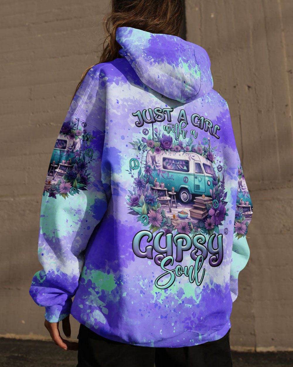 JUST A GIRL WITH A GYPSY SOUL ALL OVER PRINT - TLTR3108234