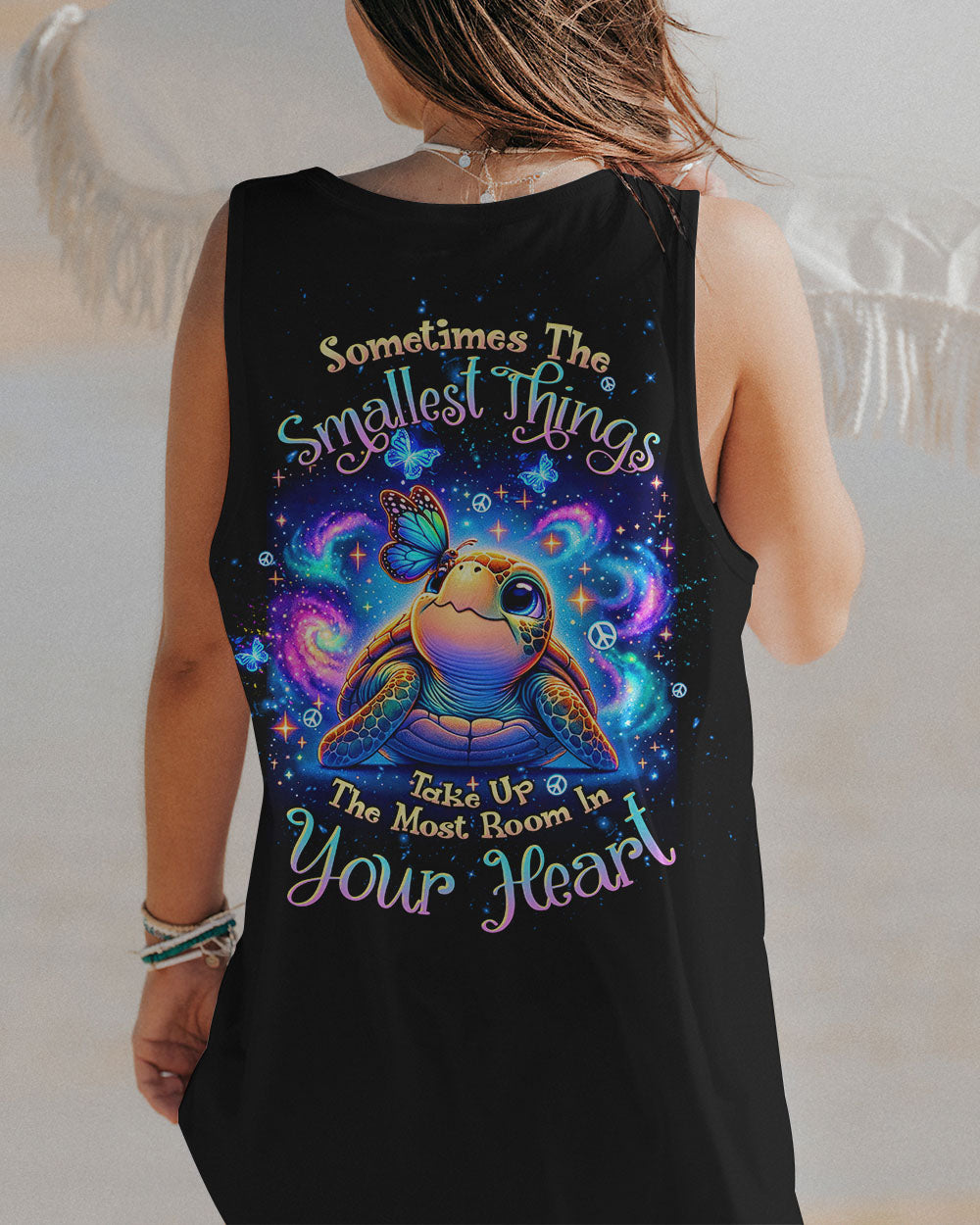 SOMETIMES THE SMALLEST THINGS TURTLE ALL OVER PRINT - TLTW0107243