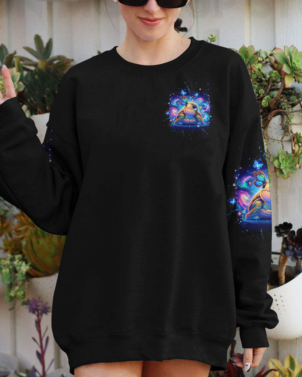 SOMETIMES THE SMALLEST THINGS TURTLE ALL OVER PRINT - TLTW0107243