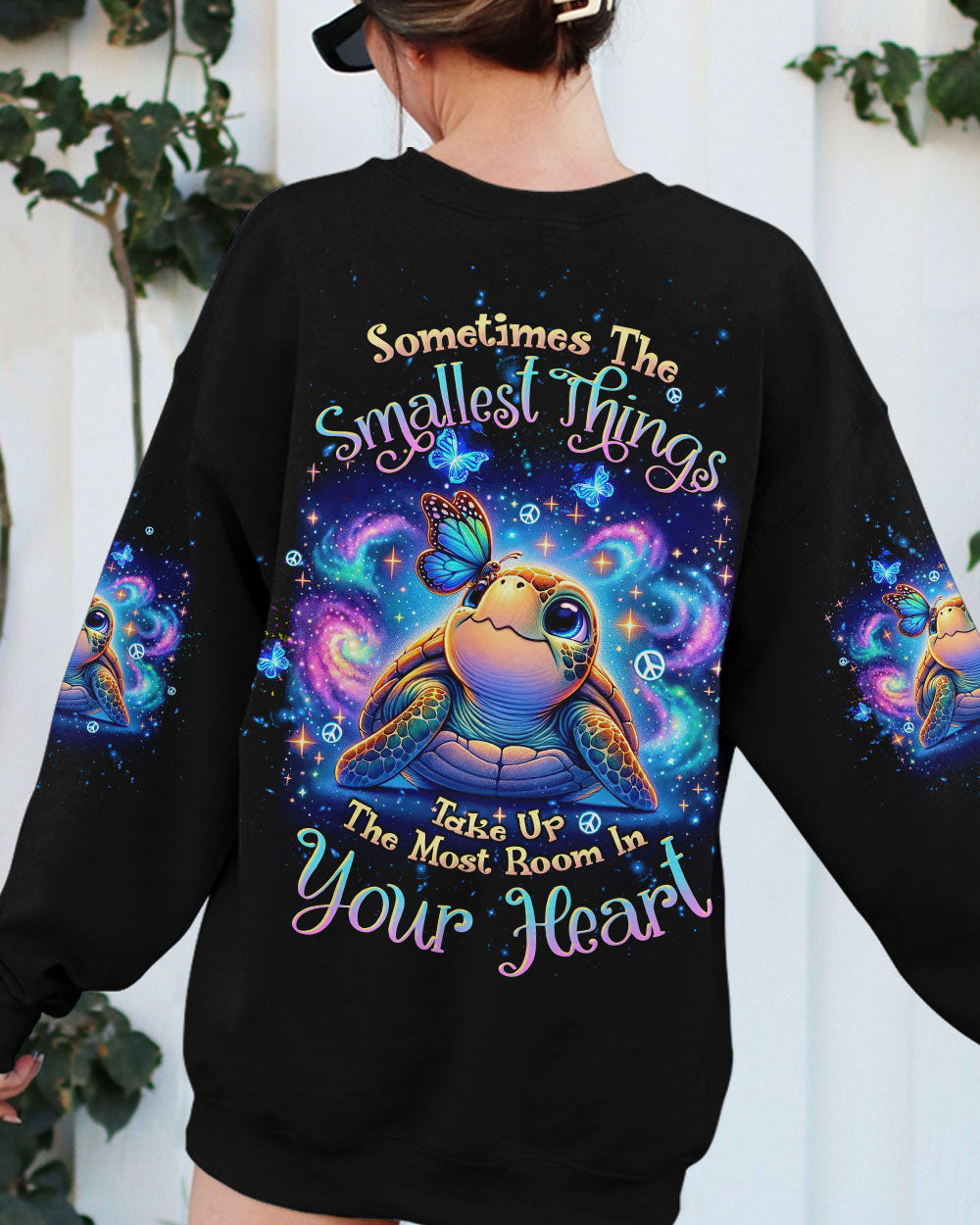 SOMETIMES THE SMALLEST THINGS TURTLE ALL OVER PRINT - TLTW0107243