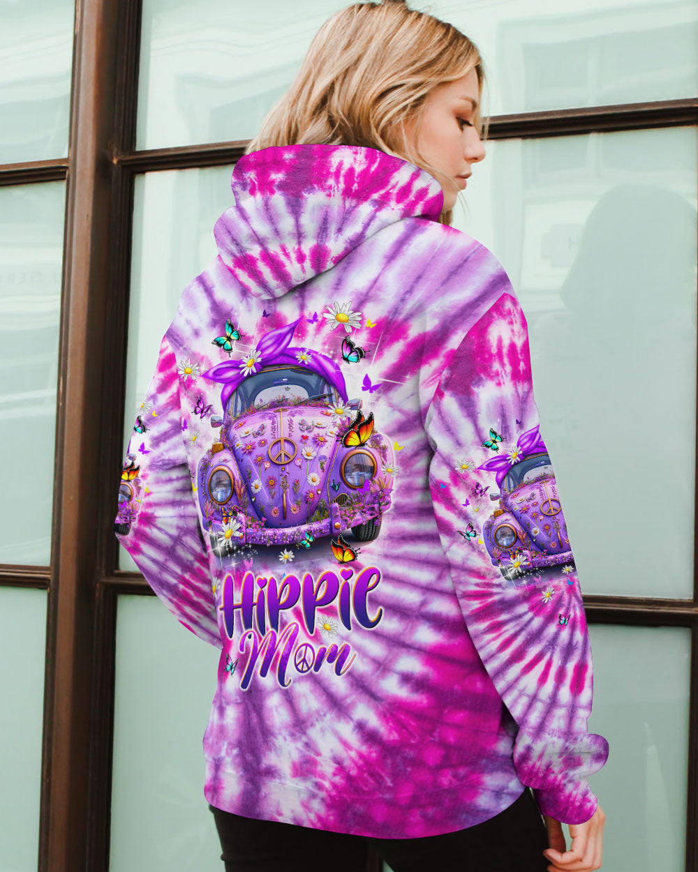 HIPPIE MOM ALL OVER PRINT - TLTW0203243