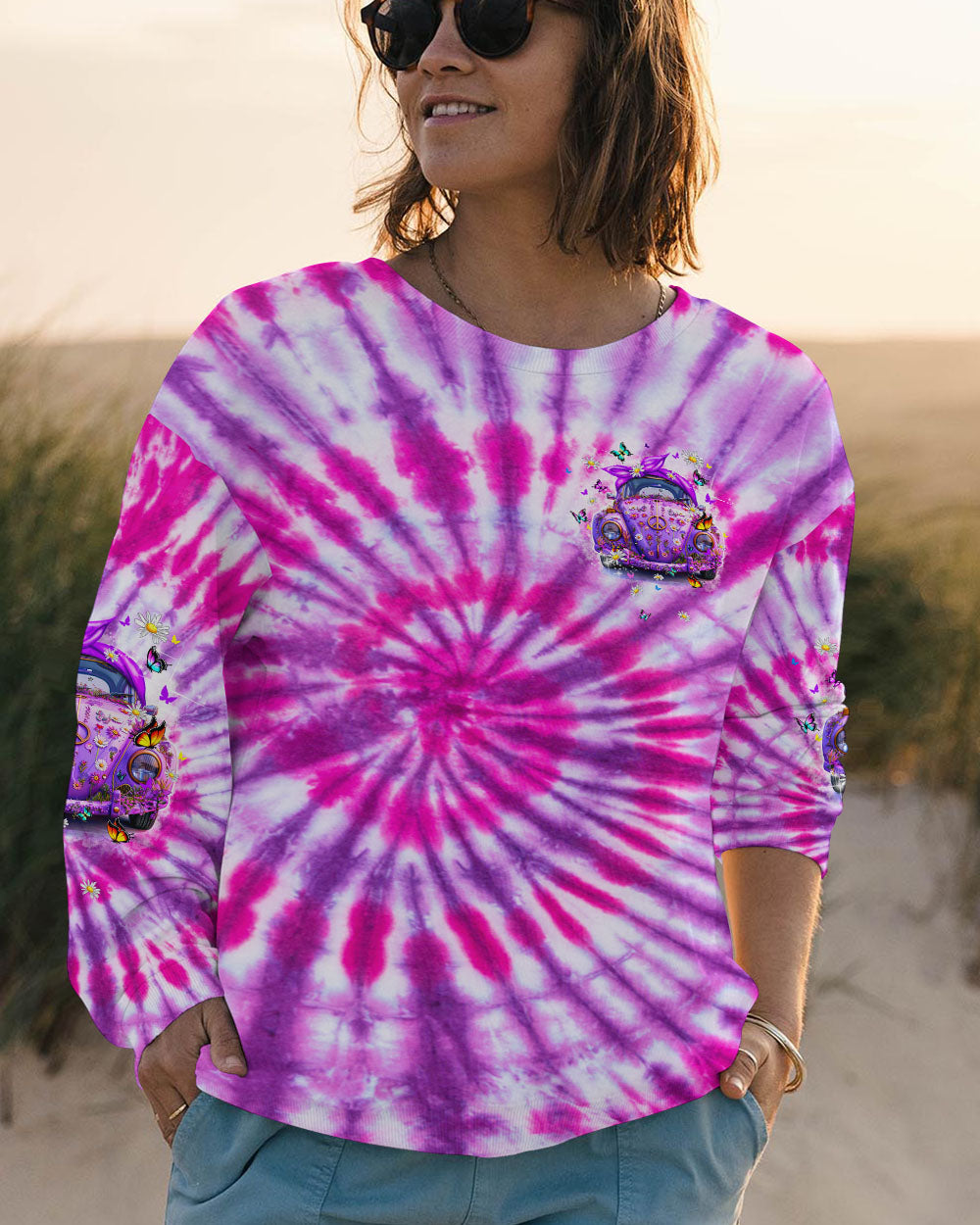 HIPPIE MOM ALL OVER PRINT - TLTW0203243