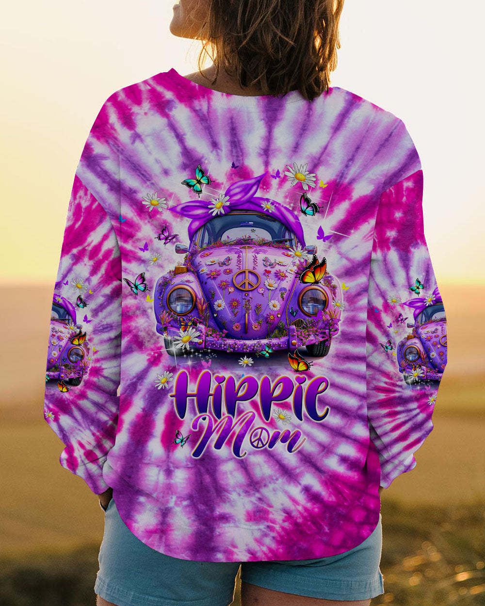 HIPPIE MOM ALL OVER PRINT - TLTW0203243