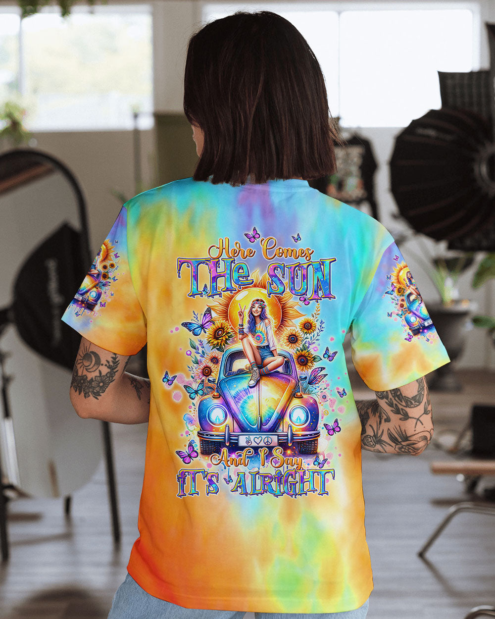 HERE COMES THE SUN ALL OVER PRINT - TLTW0205243