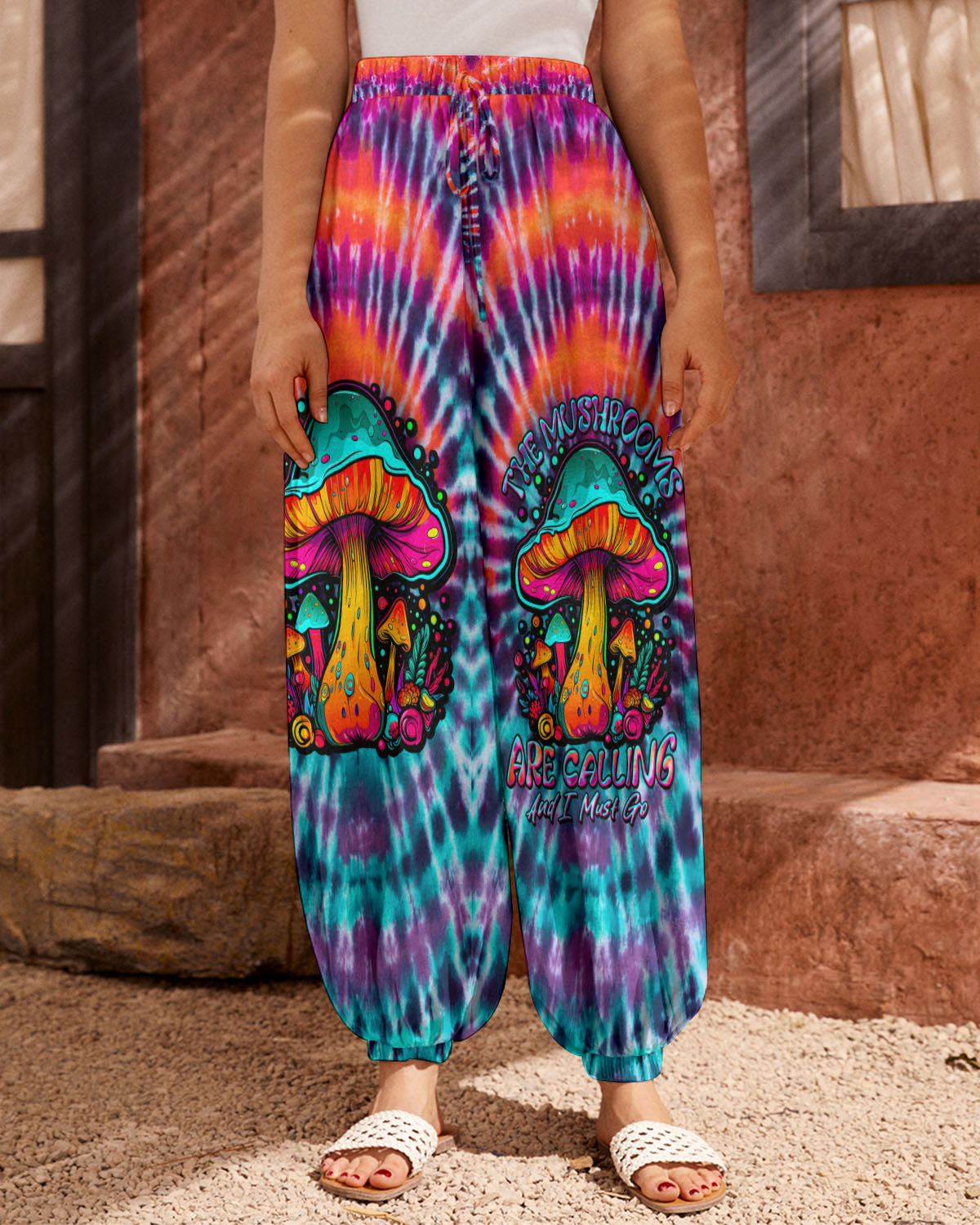 THE MUSHROOMS ARE CALLING TIE DYE ALL OVER PRINT - TLTW0208236