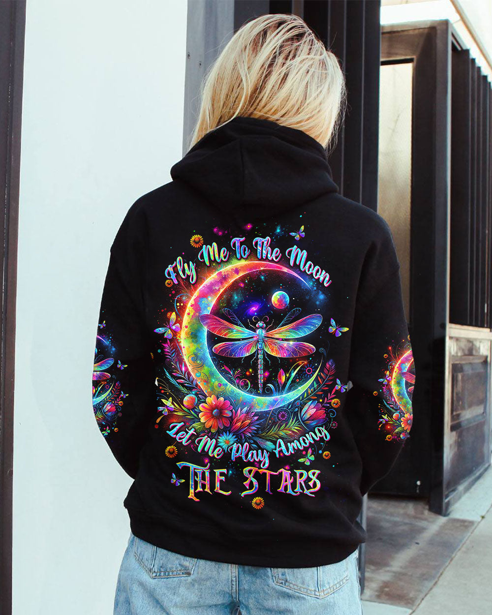 FLY ME TO THE MOON DRAGONFLY ALL OVER PRINT - TLTW0301241