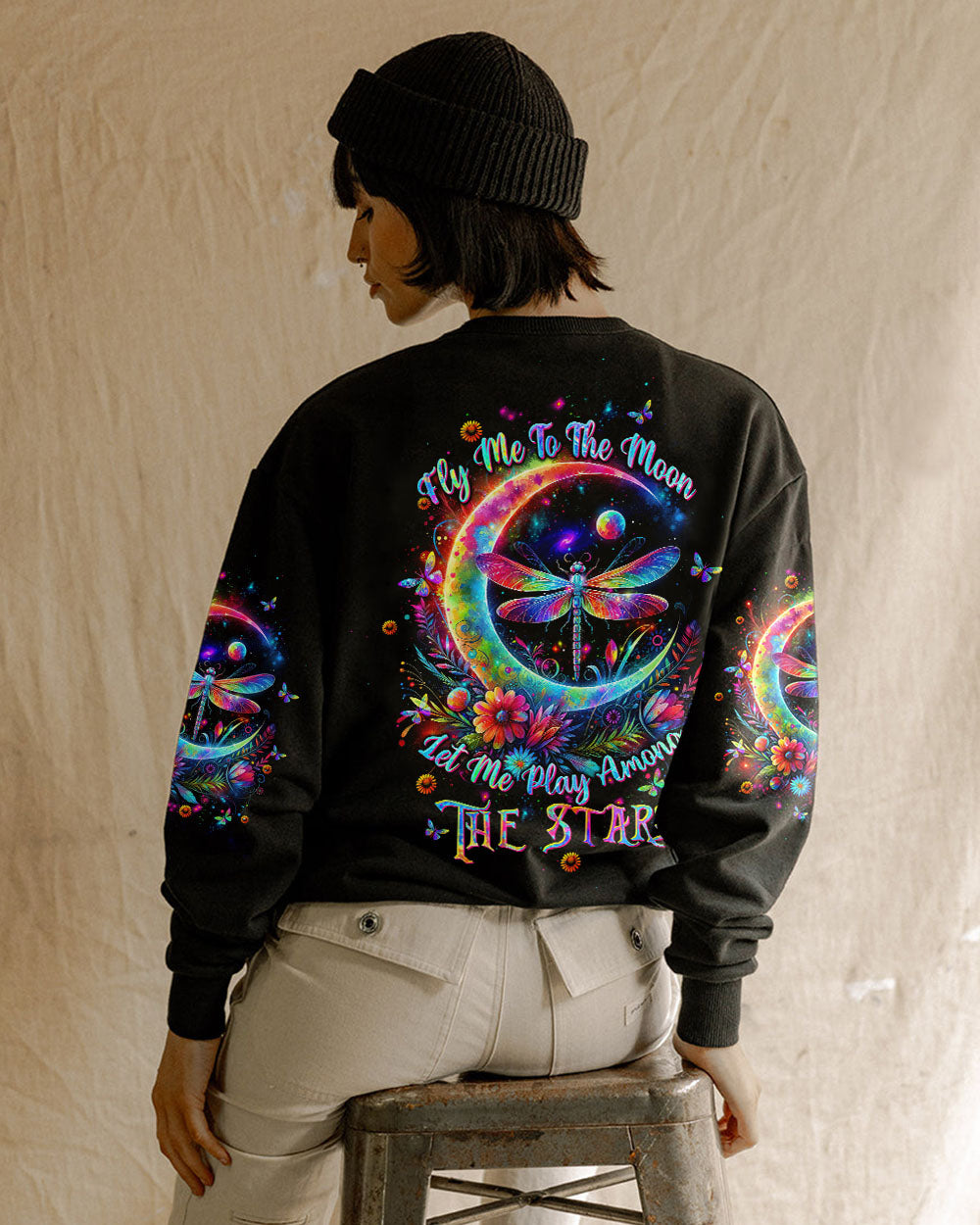 FLY ME TO THE MOON DRAGONFLY ALL OVER PRINT - TLTW0301241