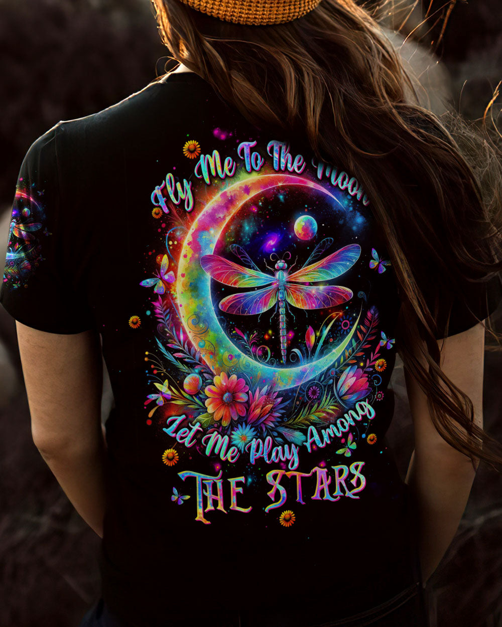 FLY ME TO THE MOON DRAGONFLY ALL OVER PRINT - TLTW0301241