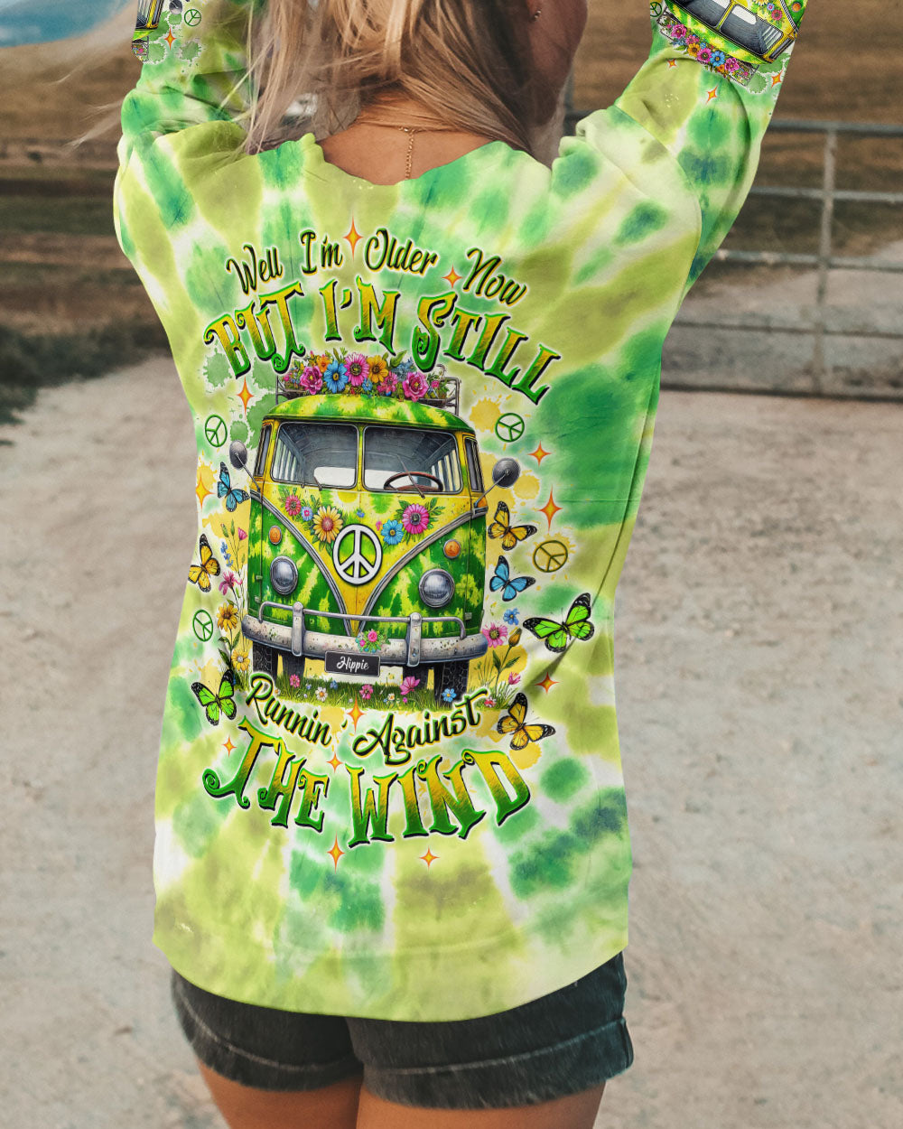 RUNNING AGAINST THE WIND BUS TIE DYE ALL OVER PRINT - TLTW0301254