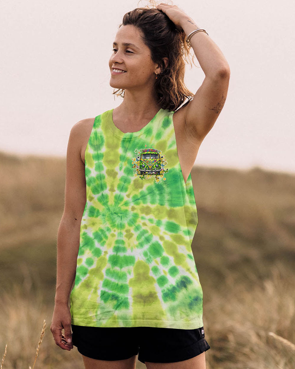 RUNNING AGAINST THE WIND BUS TIE DYE ALL OVER PRINT - TLTW0301254