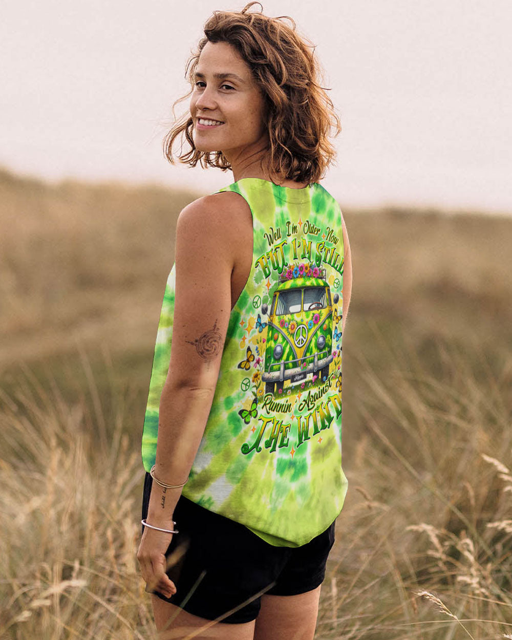 RUNNING AGAINST THE WIND BUS TIE DYE ALL OVER PRINT - TLTW0301254