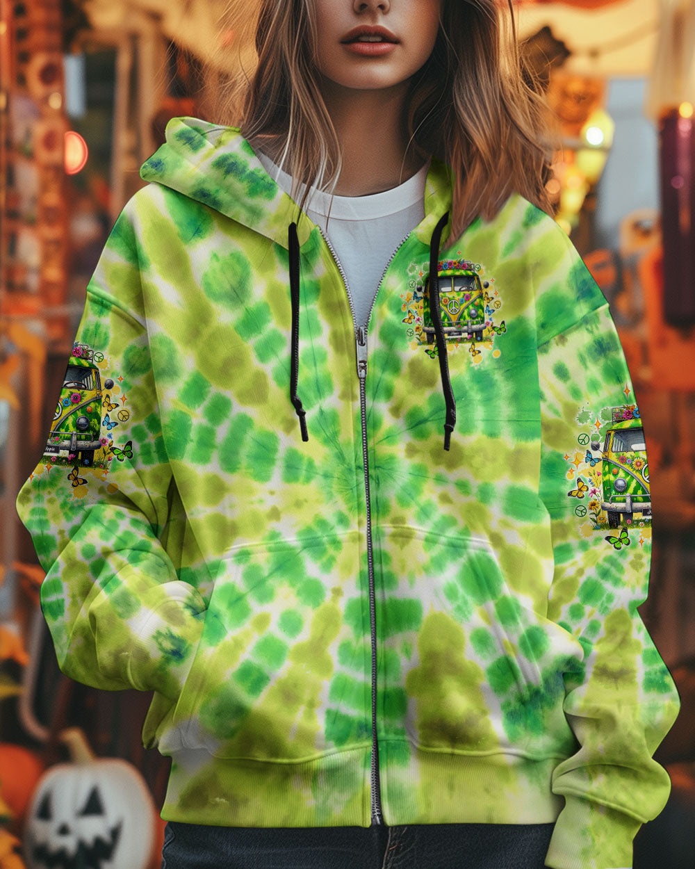 RUNNING AGAINST THE WIND BUS TIE DYE ALL OVER PRINT - TLTW0301254