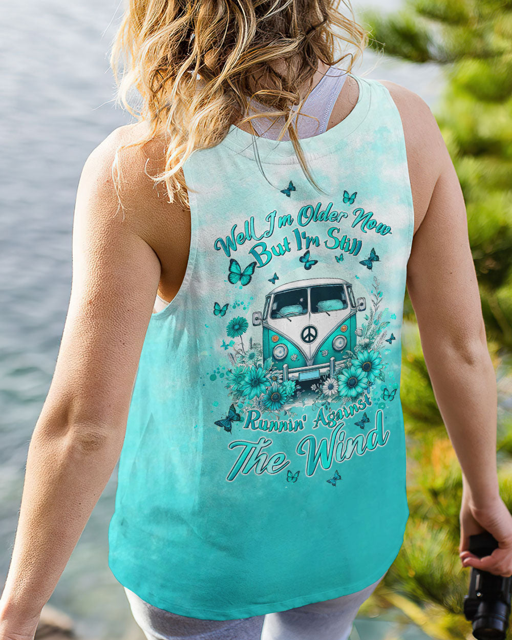 RUNNING AGAINST THE WIND HIPPIE BUS ALL OVER PRINT - TLTW0305244
