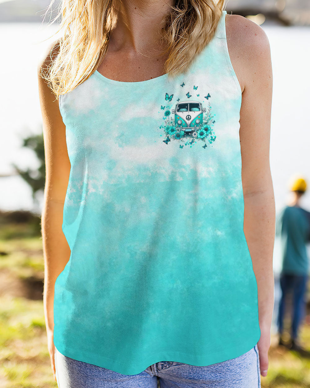 RUNNING AGAINST THE WIND HIPPIE BUS ALL OVER PRINT - TLTW0305244