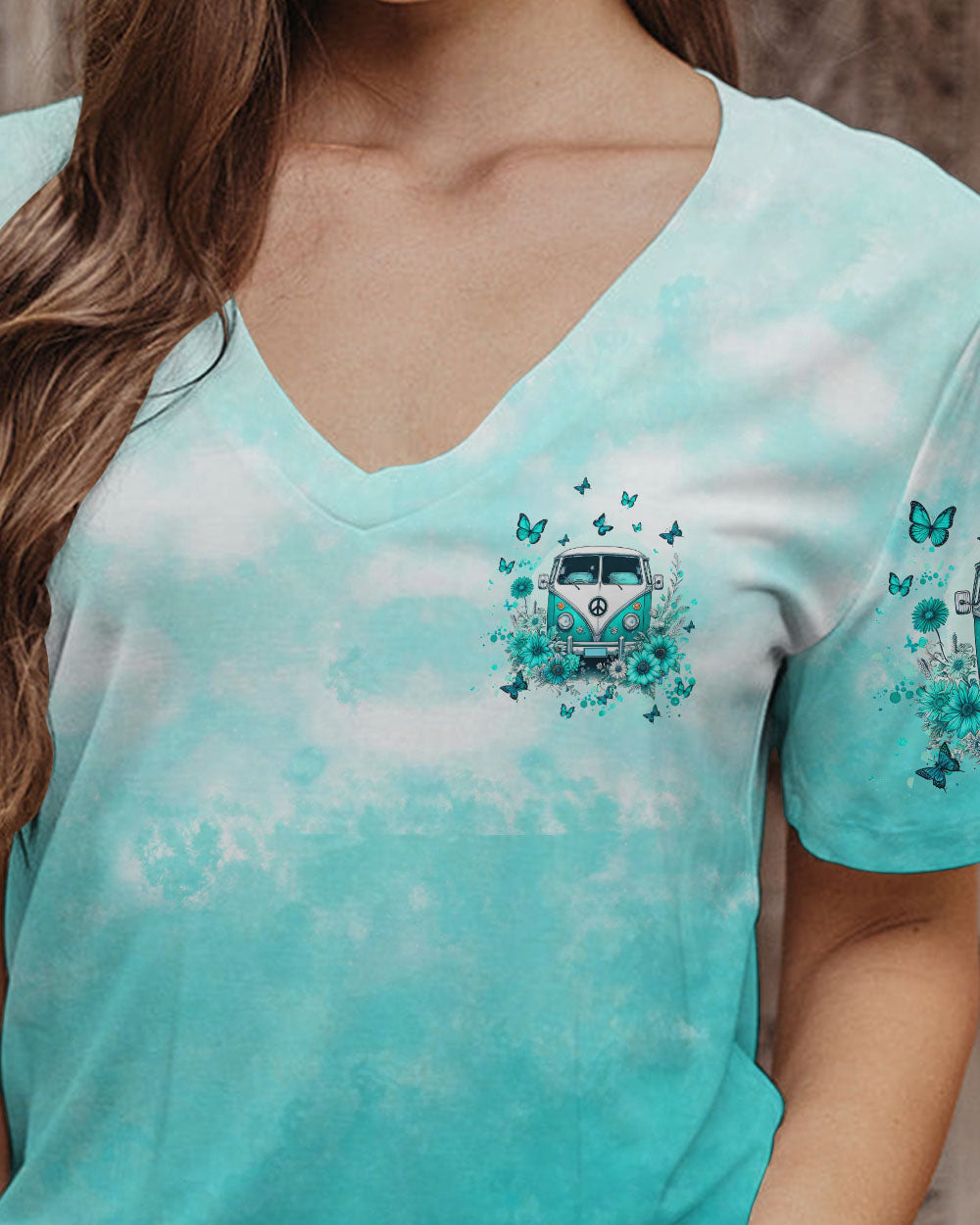 RUNNING AGAINST THE WIND HIPPIE BUS ALL OVER PRINT - TLTW0305244