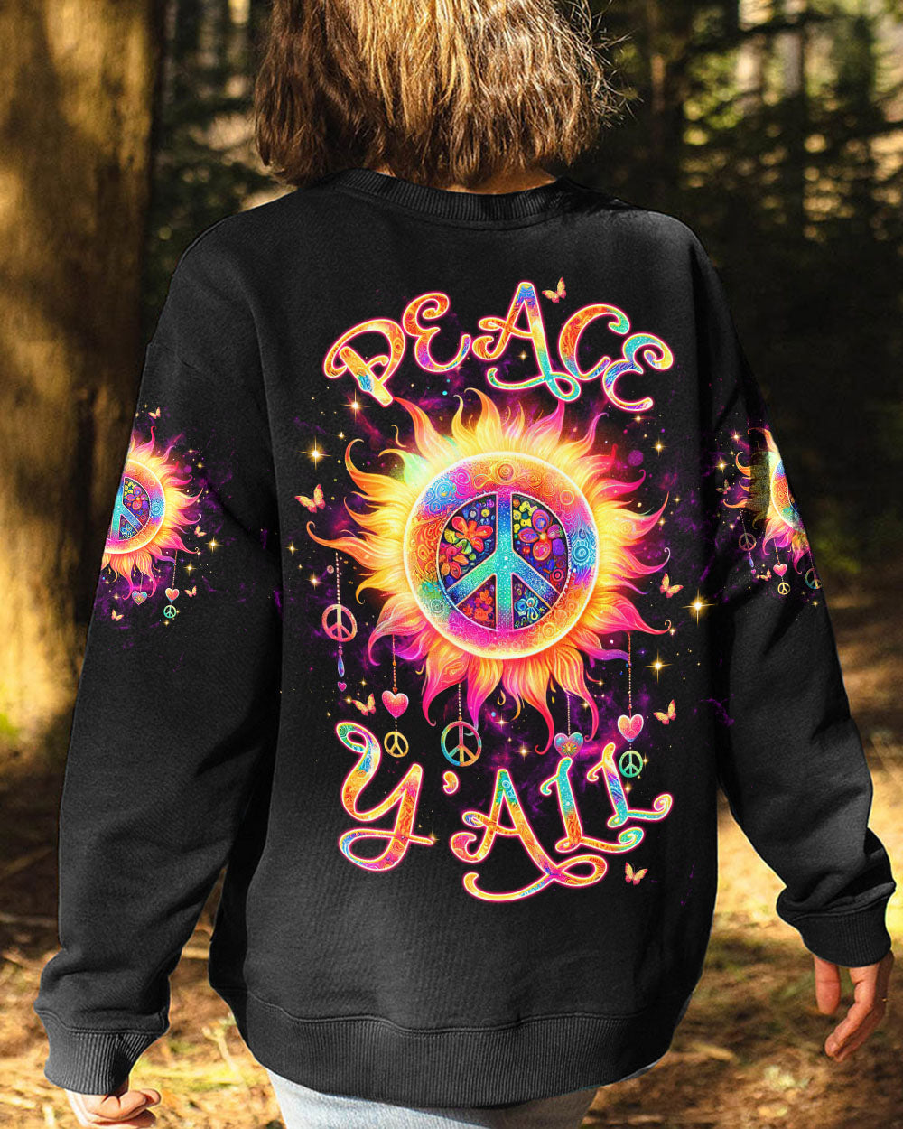 PEACE Y'ALL SUN ALL OVER PRINT - TLTW0310245