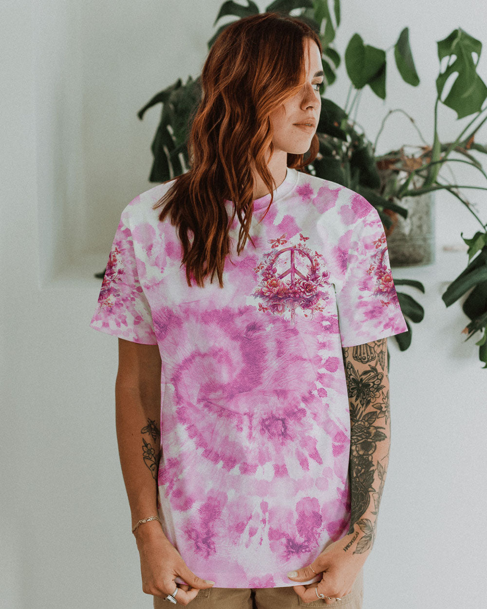 EVERYTHING LITTLE THING PEACE TIE DYE ALL OVER PRINT - TLTW0404241