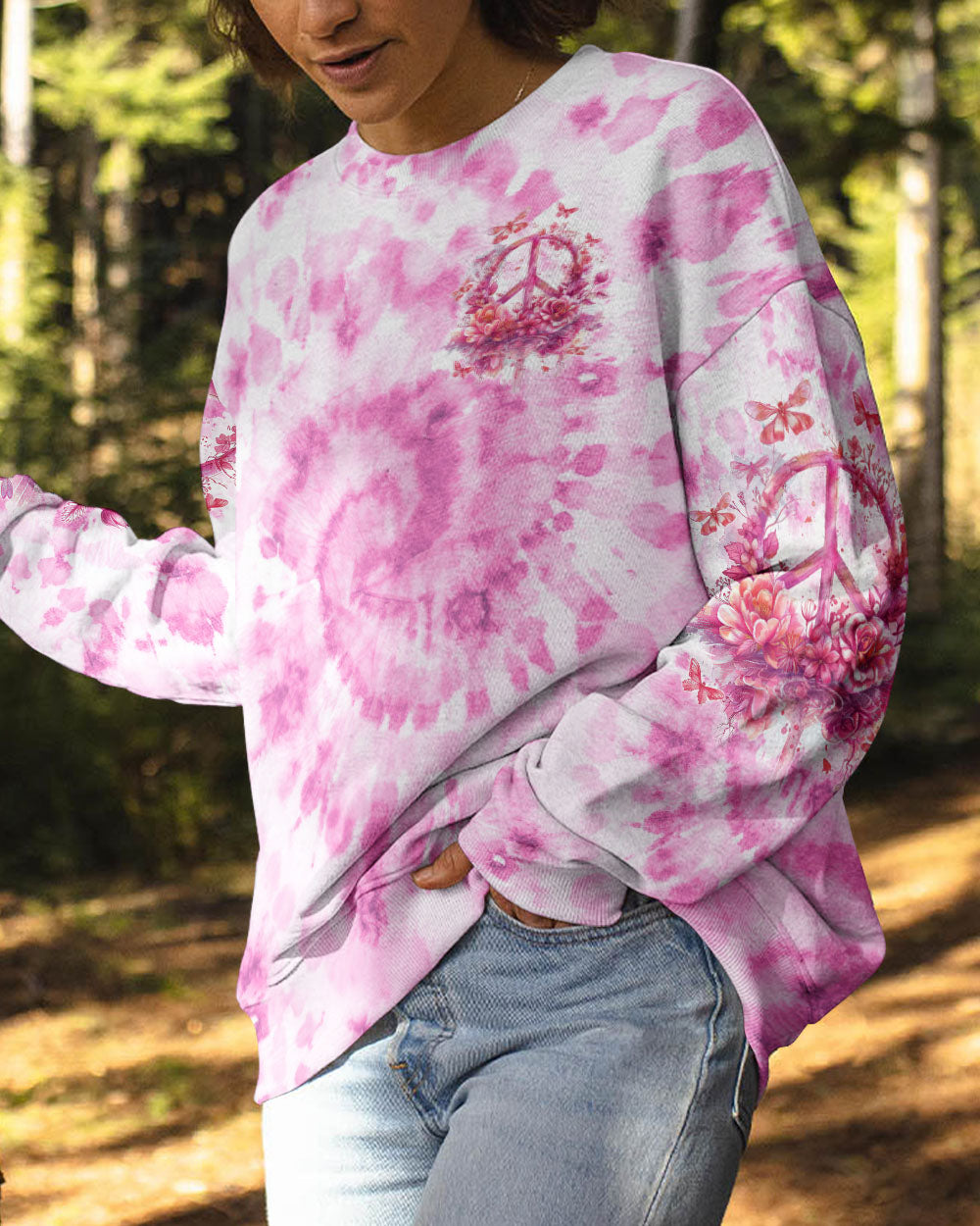 EVERYTHING LITTLE THING PEACE TIE DYE ALL OVER PRINT - TLTW0404241