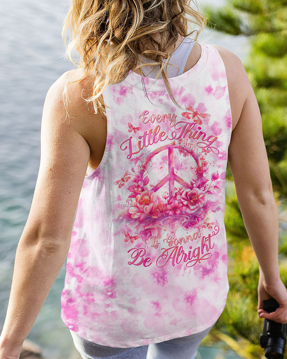 EVERYTHING LITTLE THING PEACE TIE DYE ALL OVER PRINT - TLTW0404241