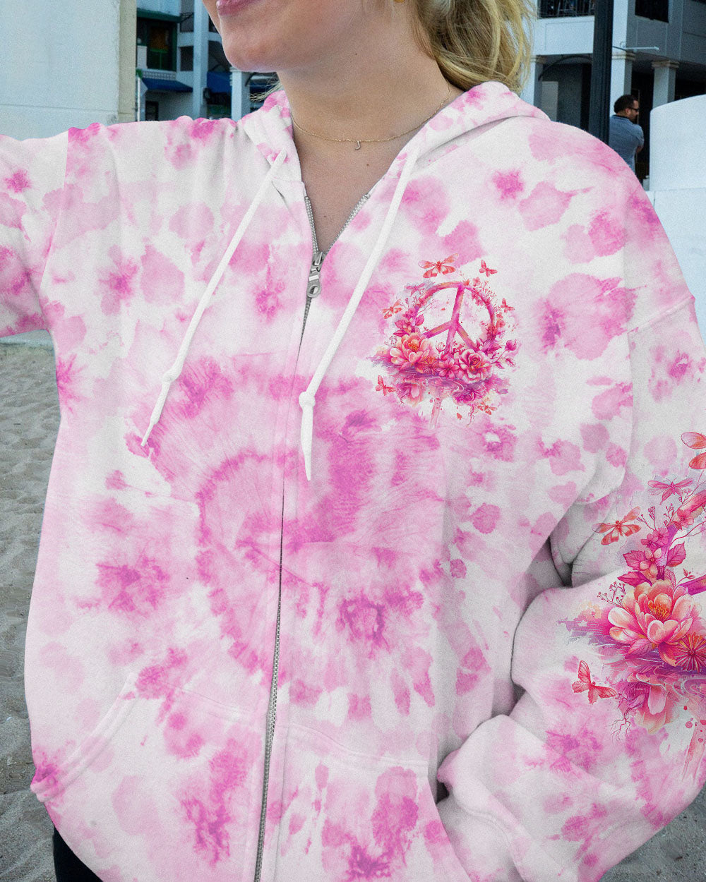EVERYTHING LITTLE THING PEACE TIE DYE ALL OVER PRINT - TLTW0404241