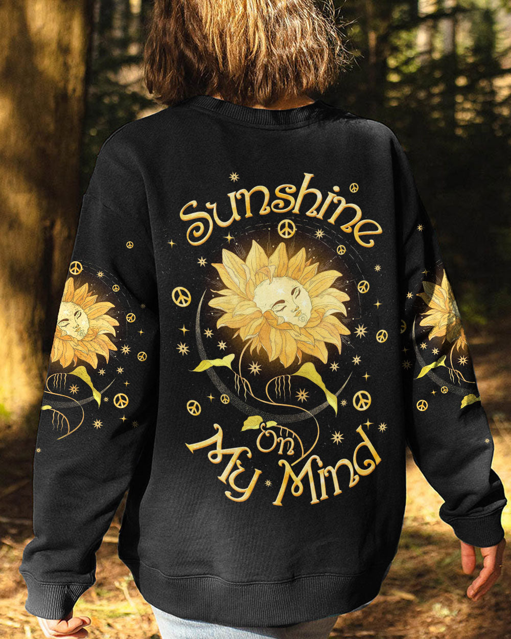 SUNSHINE ON MY MIND SUNFLOWER ALL OVER PRINT - TLTW0408231