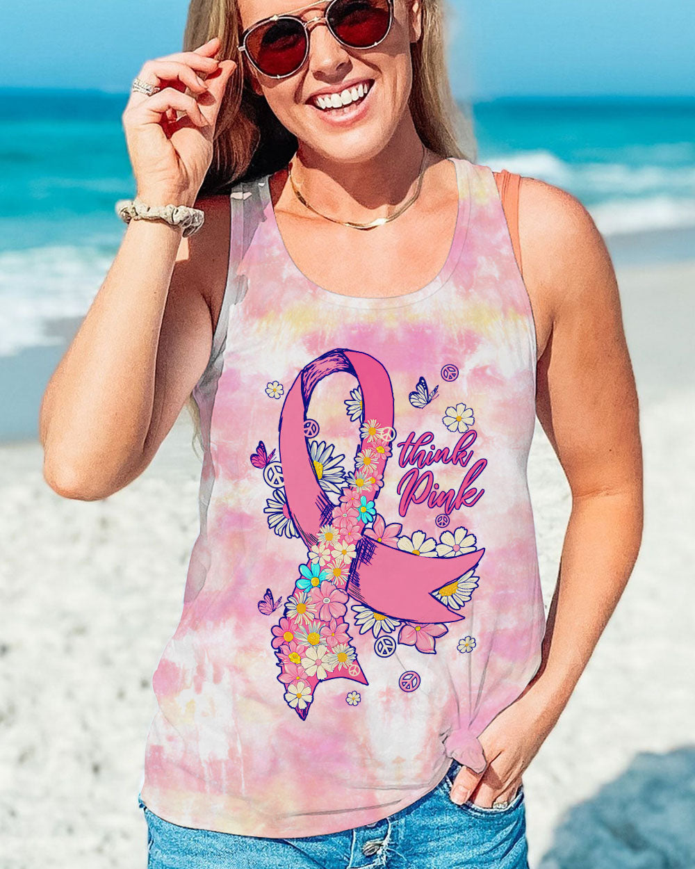 THINK PINK ALL OVER PRINT - TLTW0408233