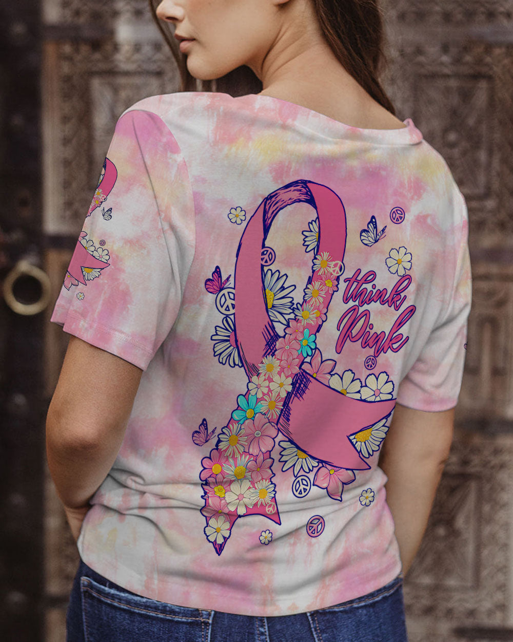 THINK PINK ALL OVER PRINT - TLTW0408233