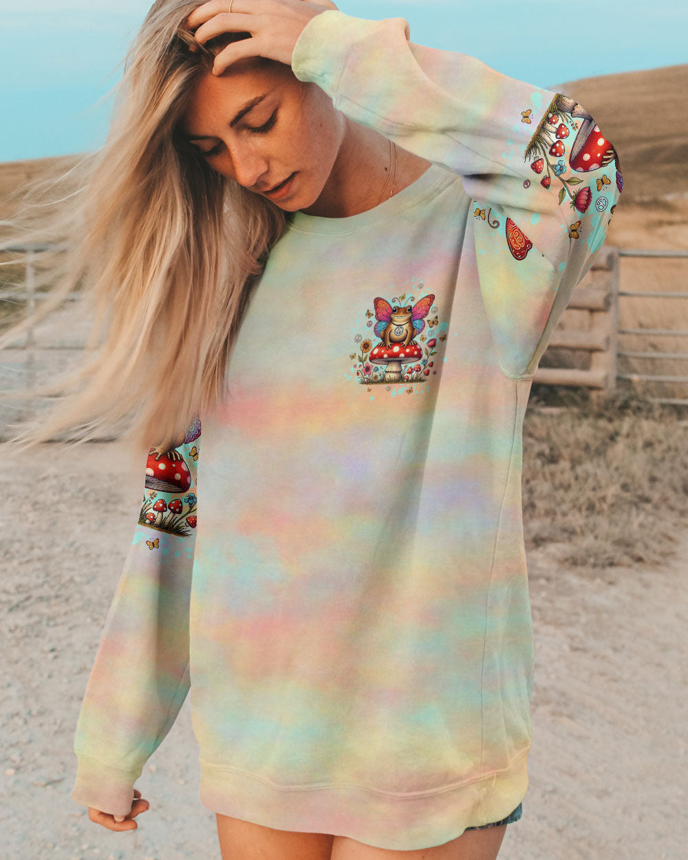 JUST BREATHE TOAD ALL OVER PRINT - TLTW0409245