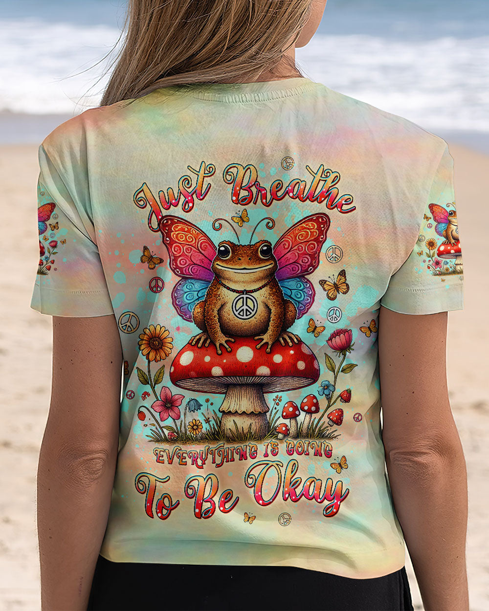JUST BREATHE TOAD ALL OVER PRINT - TLTW0409245