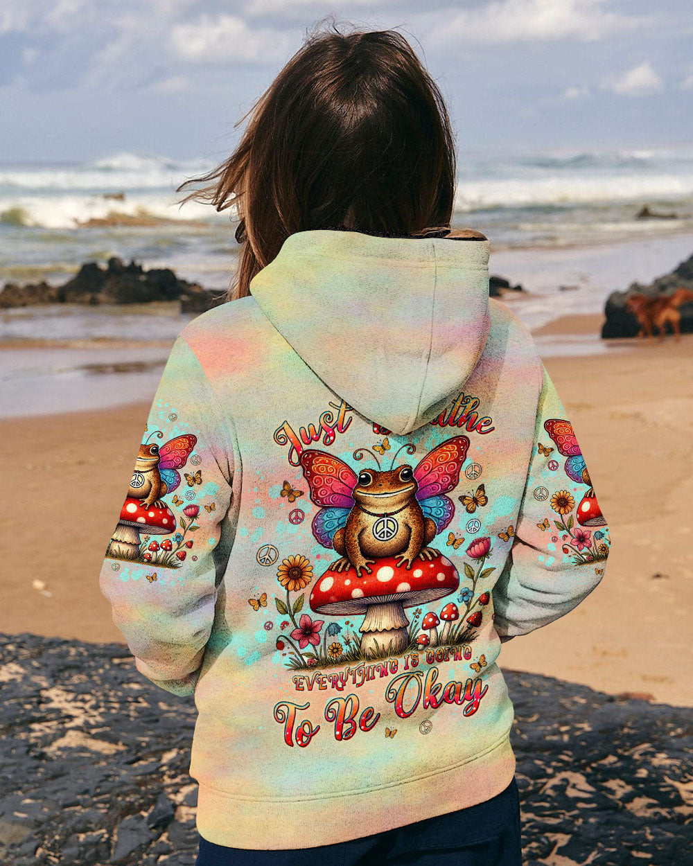 JUST BREATHE TOAD ALL OVER PRINT - TLTW0409245