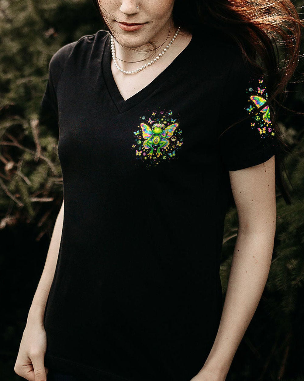 BE YOU THE WORLD WILL ADJUST FROG WINGS ALL OVER PRINT - TLTW0412232