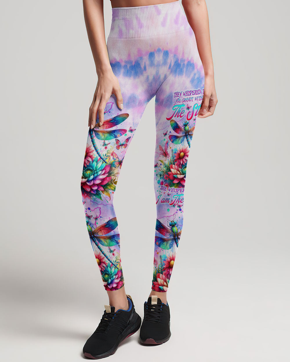 I AM THE STORM DRAGONFLY FLORAL ALL OVER PRINT - TLTW0412235
