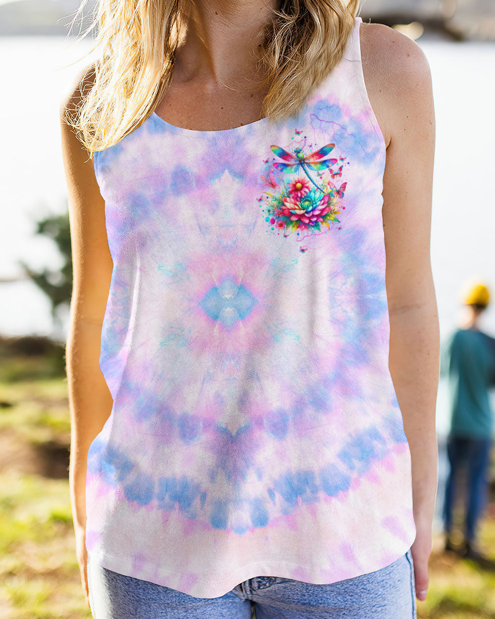 I AM THE STORM DRAGONFLY FLORAL ALL OVER PRINT - TLTW0412235