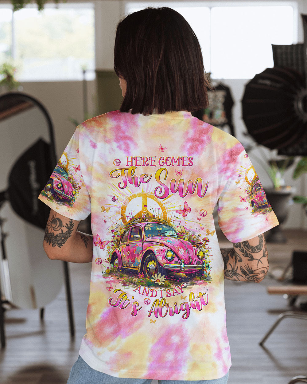 HERE COMES THE SUN ALL OVER PRINT - TLTW0504244