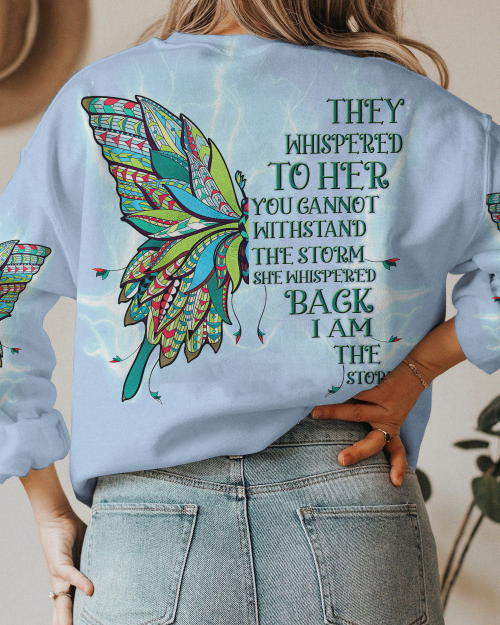 I AM THE STORM BUTTERFLY ALL OVER PRINT - TLTW0506232