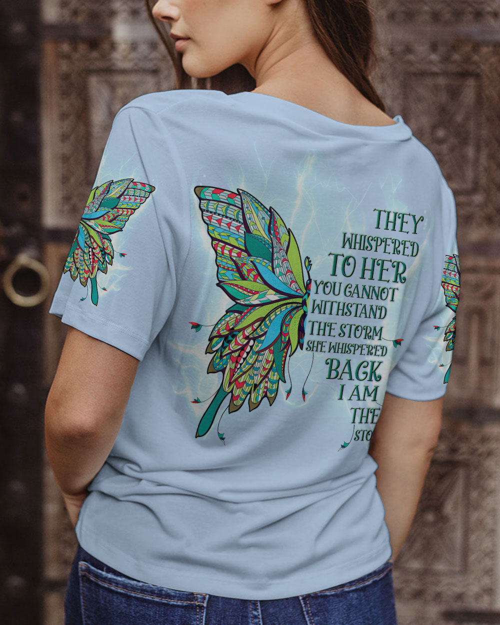 I AM THE STORM BUTTERFLY ALL OVER PRINT - TLTW0506232