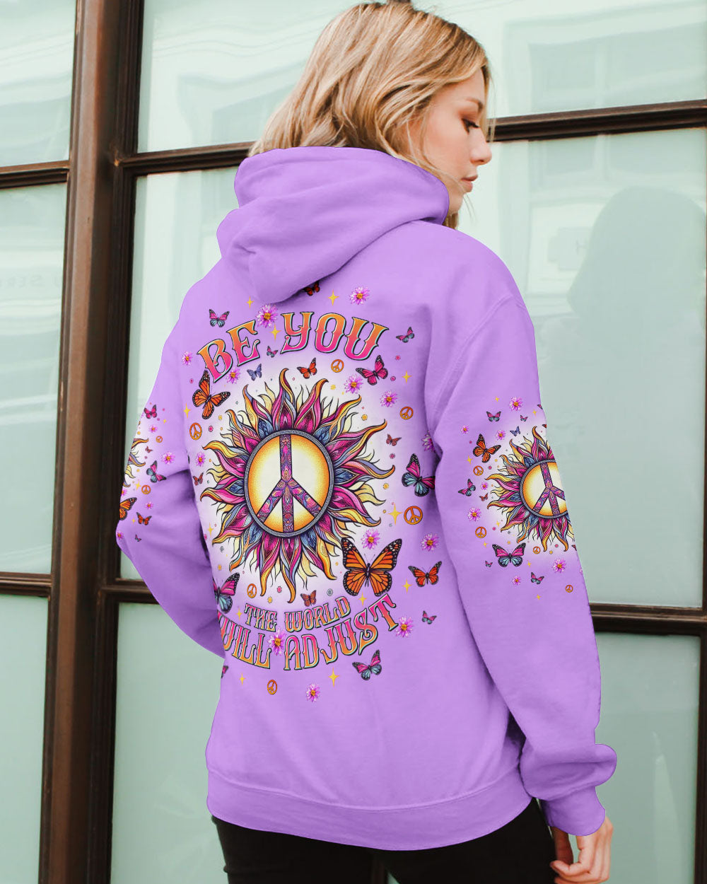 BE YOU THE WORLD WILL ADJUST SUN ALL OVER PRINT - TLTW0506245
