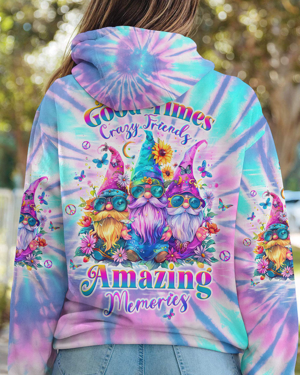 GOOD TIMES CRAZY FRIEND GNOME ALL OVER PRINT - TLTW0507244