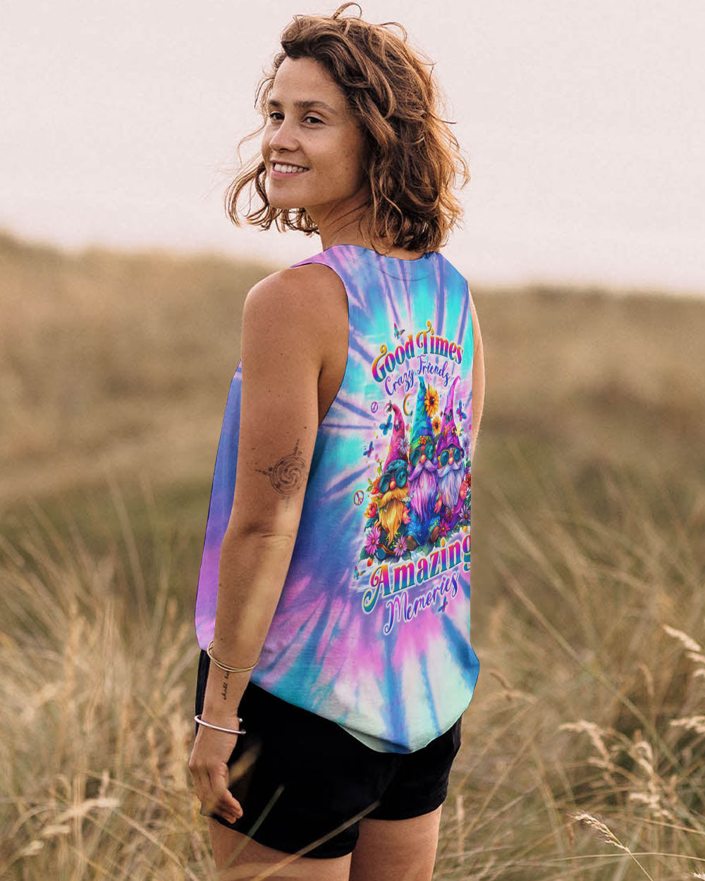 GOOD TIMES CRAZY FRIEND GNOME ALL OVER PRINT - TLTW0507244
